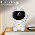 Elfeland LED Astronaut Starry Sky Light Projection Night Lamp 8 Dynamic Lighting Modes Water Ripple Atmosphere Lamp Astronaut Projection Lamp
