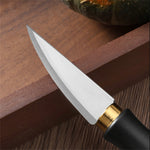 4pcs Woodworking Carving Tool Kit Stainless Steel Blade Ergonomic Handle Professional Detail Cutter Razor Sharp Knife Set