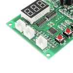 LinkMejor® DC 12V 2 Way 3 Wire Fan Smart Temperature Controller With Temperature Speed Digital Display Stop-Rotating Alarm Function