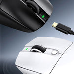 LinkMejor V1 Tri-mode Gaming Mouse PAW3311 Sensor 12000 DPI Dual 1KHz Polling Rate 55g Lightweight Ergonomic Esports Gamer Mice for PC Laptop Computer