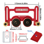 One Way Bearing Roller Featherboard Feather Board Stock Guide for Table Saw Router Tables Band Saws Jig Guide