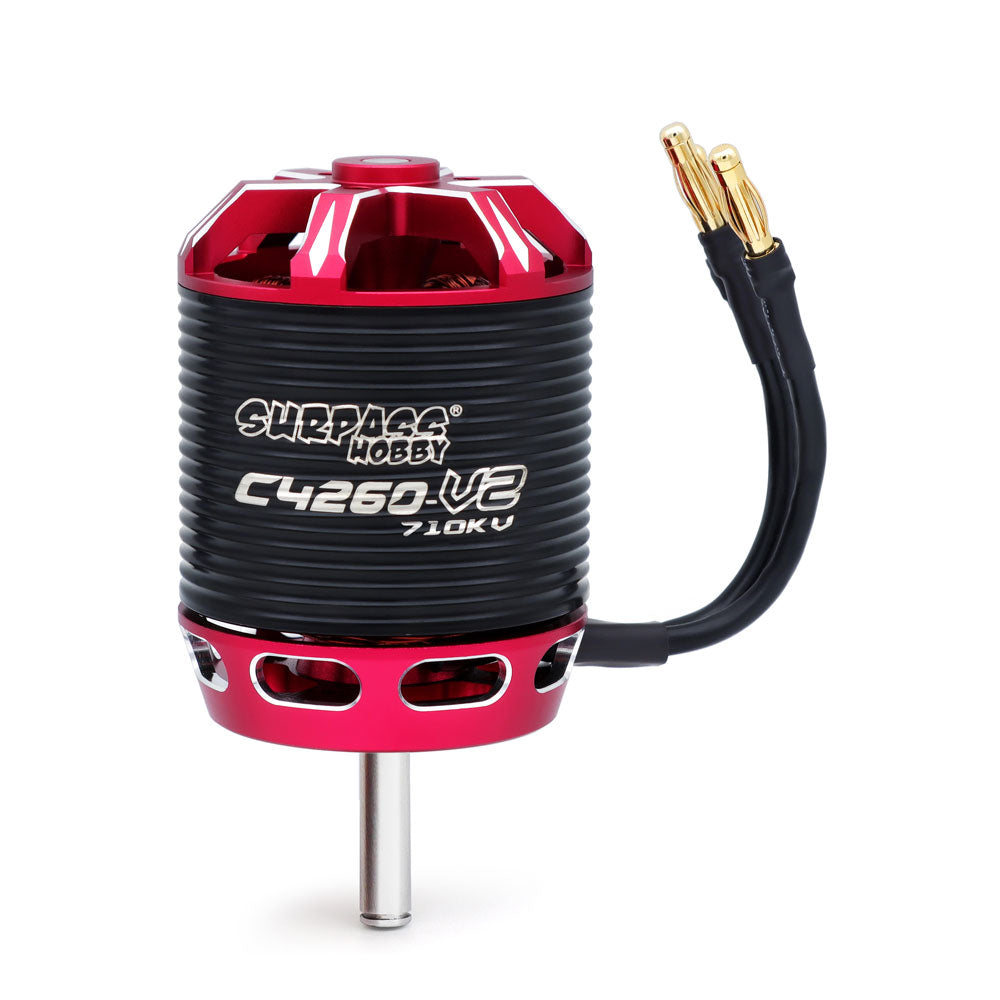 LinkMejor C24 Series V2 C4240 C4250 C4260 14 Pole Hi-torque Outrunner Brushless Motor for Fixed Wing RC Airplane