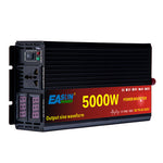 Easun Power 5000W Pure Sine Wave Solar Power Inverter DC 12V 24V AC 220V Portable Power Bank Converter Car Micro Inverter