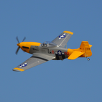 LinkMejor Mustang P51 V3 1200mm Wingspan EPO RC Airplane Fixed Wing Warbird KIT/PNP
