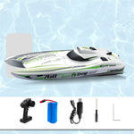 TY XIN 768 Brushless RTR 2.4G 30km/h RC Boat Jet Speedboat Water Cooling Waterproof Remote Control Ship High Speed Full Proportional Vehicles Models Toys