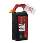 LinkMejor 4S 14.8V 700mAh 75C 10.36Wh LiPo Battery XT30 Plug for RC Drone FPV Racing