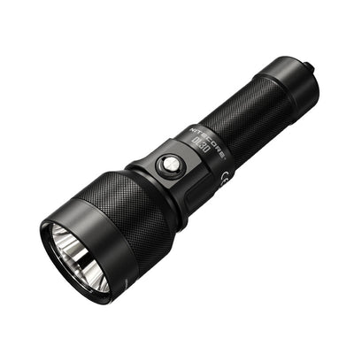 LinkMejor DL30 1100 Lumens Rechargeable Dive Light For 100M Submersible 788m Long Range Spotlight With 5300mAh Rechargeable 21700 Battery Sea Diving Flashlight Outdoor Camping LED Torch
