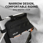 LinkMejor 2.6L Bicycle Down Tube Bag Portable Waterproof Cycling Frame Bag MTB Road Bike Crossbeam Storage Pack for Outdoor Travel Cycling