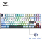 LinkMejor F87 Pro V2 Custom Mechanical Keyboard with LED Matrix Display Gasket Structure Wireless Tri-Mode 80% Layout RGB Hotswap Keys 8K Return 10000mAh Esports Gaming Keyboard