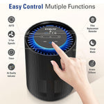 [US Direct]STEALTH Air Purifiers for Large Room Up to 673ft², H13 True HEPA Filter, Ozone Free Auto Function Ultra-Quiet Sleep Mode, Remove 99.97% of Pet Dander and Dust Smoke Pollen, for Home Office Kitchen