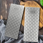 200 400 600 1000 2000grit Diamond Knife Sharpener Kit Sharpening Stone Grind Grinding Kitchen Tools Honeycomb Flaky Whetstone