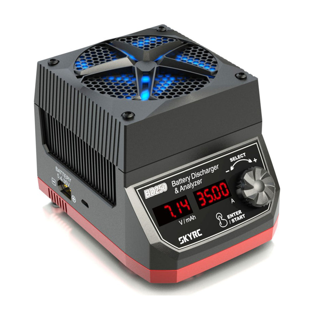 LinkMejor BD250 250W 35A LiPo/LiHV/NiMH Battery Discharger & Analyzer