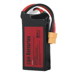 LinkMejor Power 11.1V 1350mAh 150C 3S LiPo Battery XT60 Plug for RC Drone