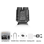 D13 4K Night Vision Goggles 2MP HD 28X Zoom Infrared Night Vision WiFi Transmission 3600mAh Battery for Outdoor Wildlife Observation