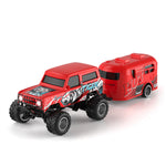 LinkMejor HG4-163 HG4-164 RTR 1/64 2.4G RWD Mini Alloy RC Car Off-Road Climbing Truck Support App Remote Control Three Speed Vehicles Models Pocket Toys Desktop Collection Gift For Boys