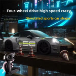 2502A RTR 1/20 2.4G 4WD Drift RC Car Mini LED Light Remote Control High Speed On-Road Racing Vehicle Model Boys Gifts  Toys