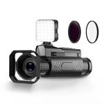 D12 4K HD Night Vision Goggles WiFi 28X Optical Zoom 2MP Infrared Scope Night Vision Devices for Outdoor Recording Hunting Wildlife Observation