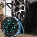 Car Wireless Smart Air Pump LED Display Multifunctional Inflator for Car Motorcycle Bicycle Ball