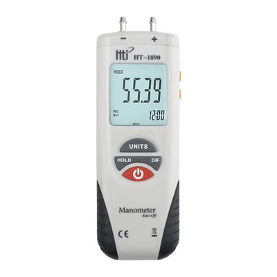LinkMejor HT-1890 Gas Pressure Gauge Manometer Handheld Digital Manometer Data Hold Medidor Presion