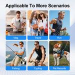 MZ01 4MP WIFI Thumb Action Camera 4K Ultra HD Wide Angle IP65 waterproof 800mAh Battery Portable Mini Sport Cam with App Remote Control for Video Recording Vlog