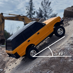 LinkMejor 18401 RTR 1/18 2.4G 4WD RC Car Rock Crawler Off-Road Climbing Truck LED Light Full Proportional Vehicles Models Hard Bridge Axle Toys