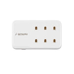 LinkMejor 6 Ports 1S Battery Charger 5-12V Input Type C 1A for 1S BT2.0 PH2.0 Lipo Battery