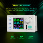 LinkMejor RK6012 RK6012BT 60V 12A 720W Step-Down DC-DC Voltage Transformer Model Adjustable Digital Control DC Regulated Power Supply Constant Voltage Current Meter