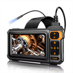 4.3 inch Industrial HD Endoscope Camera Video IPS Display Screen Digital Car Repair Maintenance Machine Inspection Blockage Removal 8 LED Adustable Lights IP67 Waterproof Oilproof