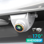 LinkMejor AHD 720P / 1080P Car Rear Camera 170° Wide-Angle Lens Reverse Image High Definition Wide Angle Night Vision Rear View Waterproof