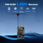 LinkMejor CR8 2.4GHz ELRS 0.8g Ultra Lightweight Long Range Low Latency Nano Receiver for FPV Racer Drone RC Airplane Helicopter