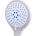 2Pcs/Set Rainfall Handheld Shower Head Silica Gel Outlet Pressurized Shower set