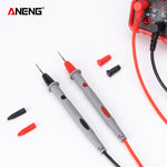 LinkMejor PT1031 20A 1000V Slicon Rubber Delay Wire Gold Plated Sharp Probe Needles Digital Multi Meter Test Lead