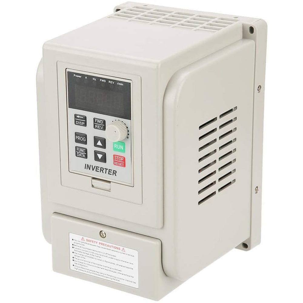 Excellway Universal Frequency Converter Low Voltage PWM Control Open V / F with Single-Phase 220V Input and Three-Phase 220V Output Optional Rated Power 0.75kW/1.5kW/2.2kW/4kW Energy Saving for various Applications