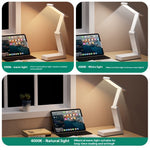 Elfeland Foldable Desk Lamp Dimmable Touch LED Night Light Portable USB Charging Reading Light Bedside