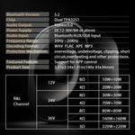 T220HS bluetooth 5.2 Amplifier Board 220W+220W Stereo Channel HiFi Amplifier TPA3251 Audio Module