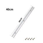 LinkMejor Woodworking 19*12.7mm T Track with Predrilled Mounting Holes for Quick Ratchet Rail Clamps for M6/M8 Slot Hold Down Clamps Featherboard