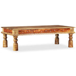 Coffee Table Solid Mango Sheesham Wood 43.3"x23.6"x15"