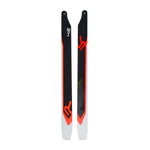 LinkMejor R Series RC Helicopter Spart Parts Carbon Fiber Propeller Main Blade