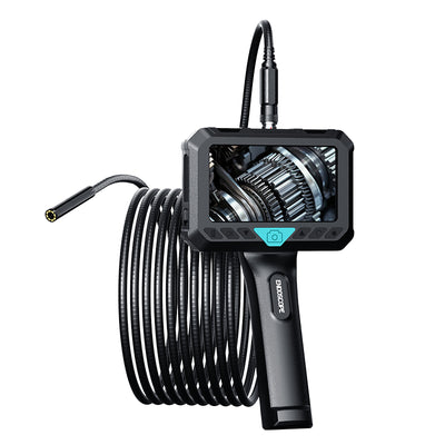 LinkMejor P280 Endoscope WiFi Dual Lens Split Screen Industrial Borescope Camera 5-Inch IPS Screen 1920 x 1080 HD IP67 Lens 2600mAh Handheld Inspection Camera