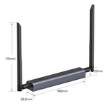 LinkMejor Dongle-M Dongle Max Zigbee3.0/Thread PoE Dongle High-Performance Chipset Dual-antenna Supports Ethernet Wi-Fi USB Connection