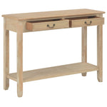 Console Table 43.3"x13.7"x31.4" Wood