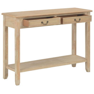 Console Table 43.3"x13.7"x31.4" Wood