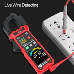 LinkMejor Digital Clamp Meter Multimeter Auto Range True RMS NCV DC AC Voltage Inrush Current Temperature Tester Automatic Voltmeter GD166A/GD166B/GD168B