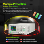 LinkMejor RD6006 Assembled Set USB DC DC Voltage Current Step-Down Bench Power Supply Buck Adjustable Converter 60V 6A