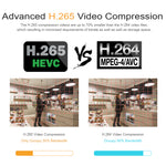 LinkMejor HC615-P-3.6 5MP 1920P POE IP Camera H.265 Audio Dome Camera ONVIF Motion Detect for PoE NVR App View