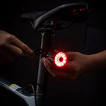 LinkMejor WR05 100LM Smart Smart Brake Bicycle Taillight 7 Lighting Modes USB Charging 500mAH Bike Rear Light for Outdoor Night Warning Safe Cycling