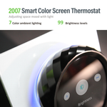 LinkMejor 5A WiFi Smart Knob Thermostat Waterlgas Boiler Touch Screen App Voice Control with Alexa Google Assistant