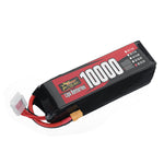 LinkMejor Power 22.2V 10000mAh 100C 6S LiPo Battery XT60 Plug for RC Drone