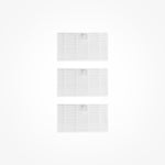 3pcs HEPA Filters for Ultenic T20 PRO Robot Vacuum