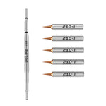 LinkMejor 210 Soldering Iron Tips Set With Handle 0.1mm Replaceable Tip For Micro Soldering Phone Screen Flying Jumper Wire Welding